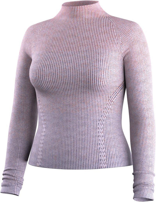 Summit Funnel Neck Sweater - Womens - nightfall blue 1
