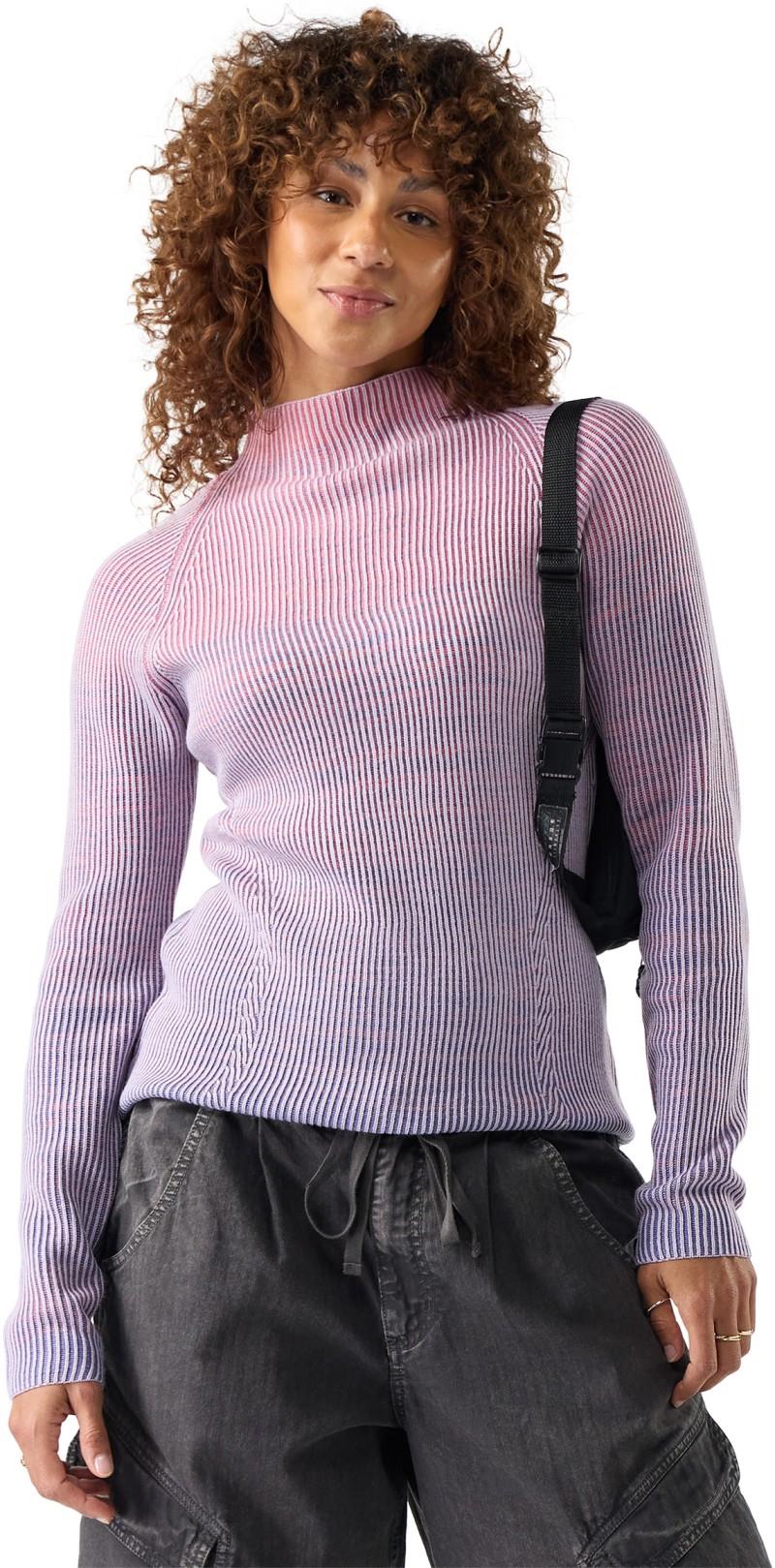 Summit Funnel Neck Sweater - Womens - nightfall blue 1