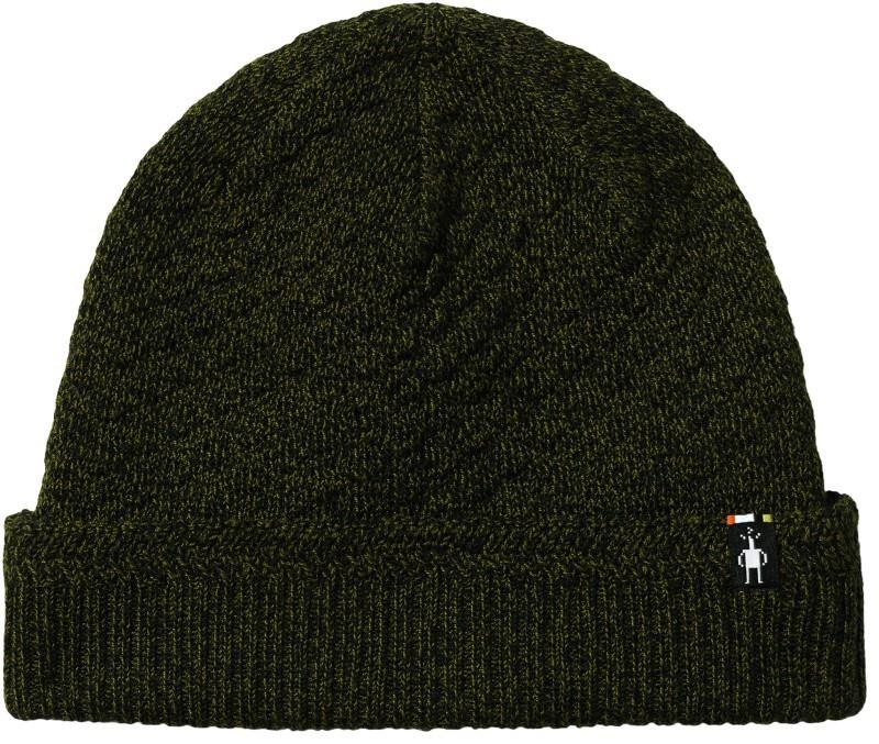 Texture Knit Beanie - winter moss heather 1