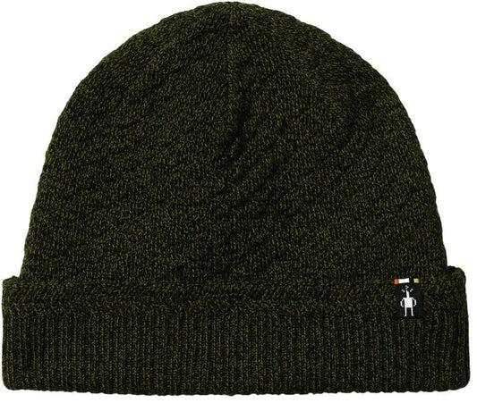 Texture Knit Beanie - winter moss heather 1