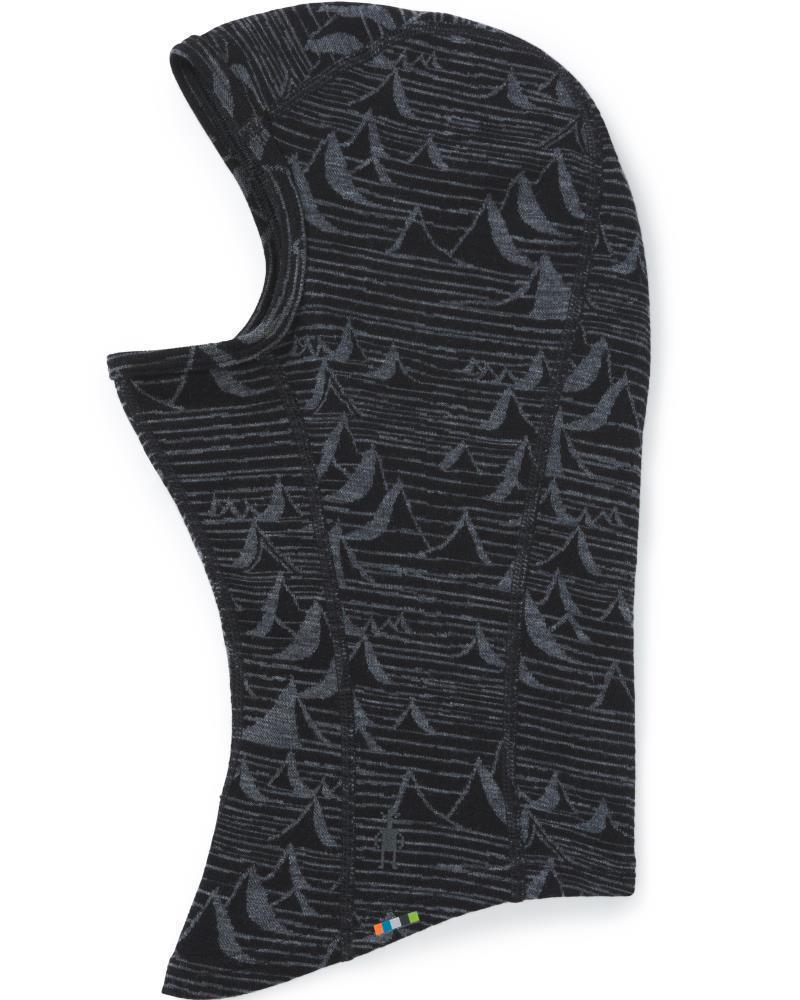Thermal (250) Merino Pattern Balaclava - black bryan iguchi mountains 1