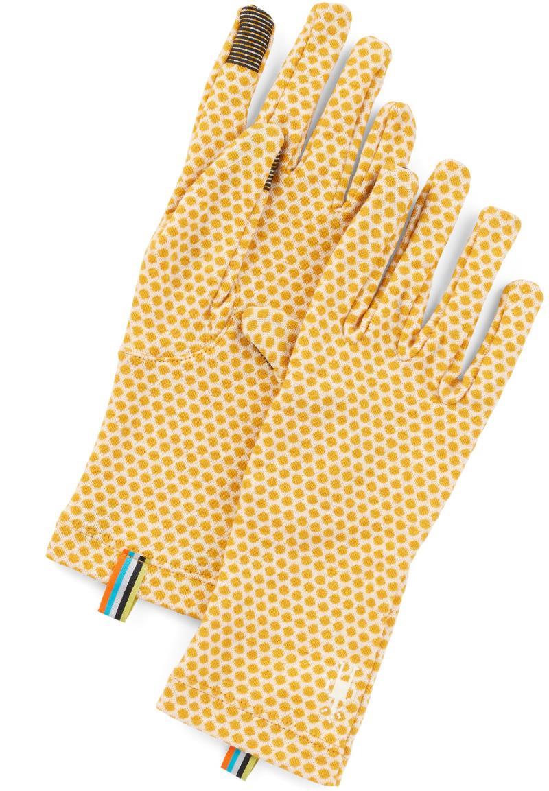 Thermal (250) Merino Pattern Gloves - Honey Gold Dot 1