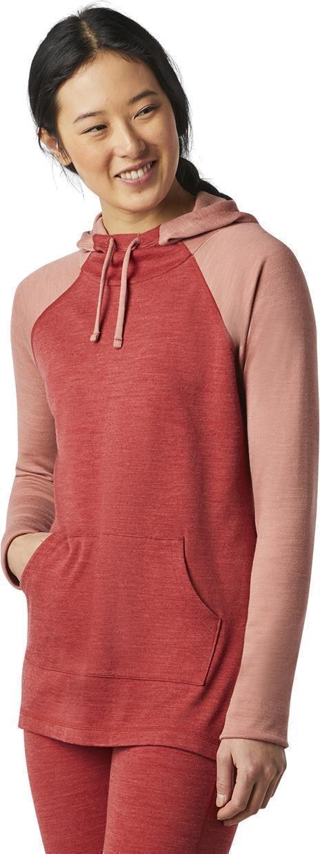 Thermal Merino 250 Drape Neck Hoodie - Womens - Masala Heather 2