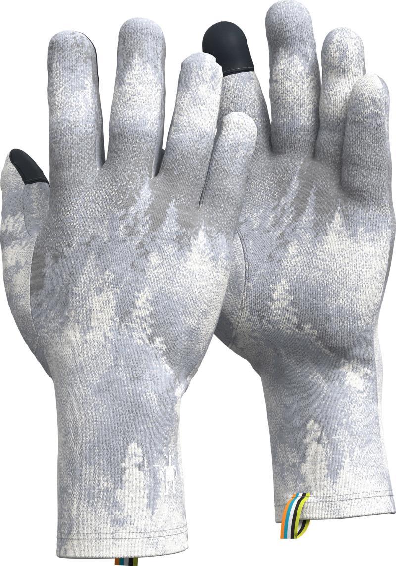 Thermal Merino 250 Gloves - Light Gray Foggy Pines 1