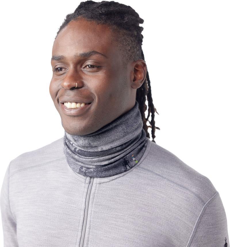 Thermal Merino 250 Long Neck Gaiter - Charcoal Foggy Pines 2