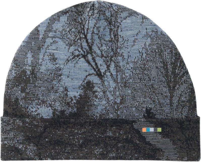 Thermal Merino 250 Reversible Cuffed Beanie - Black Forest 1