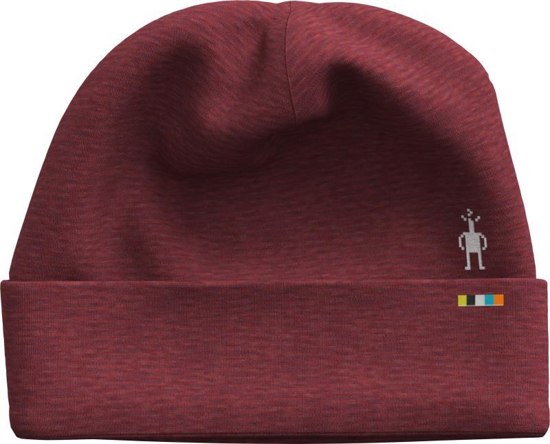 Thermal Merino 250 Reversible Cuffed Beanie - Currant Heather 2