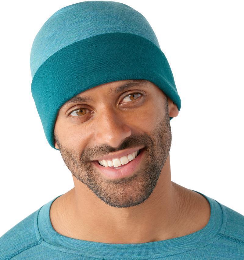 Thermal Merino 250 Reversible Cuffed Beanie - Emerald Green 2