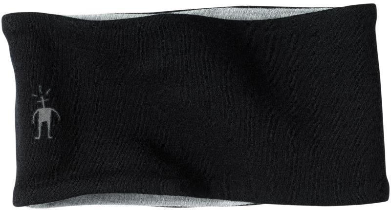 Thermal Merino 250 Reversible Headband - Black / Silver Gray Heather 1