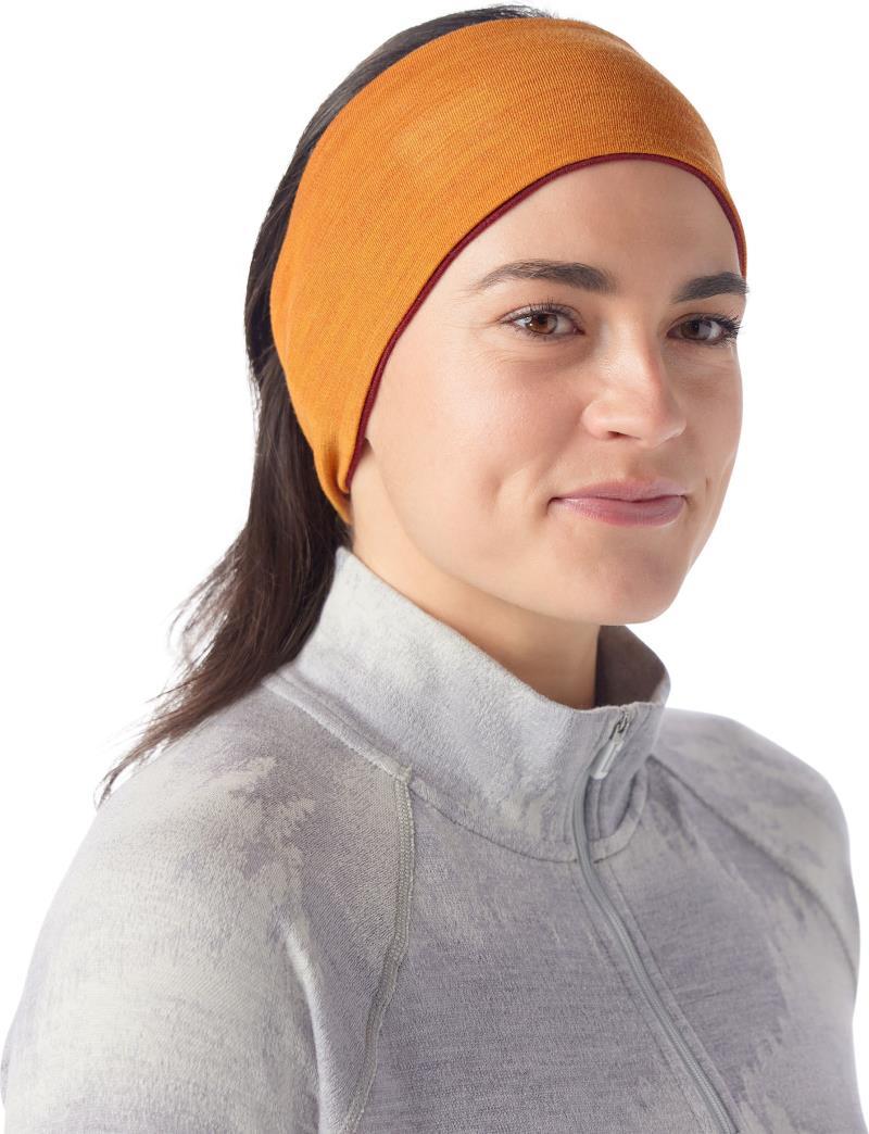 Thermal Merino 250 Reversible Headband - Currant Heather 2
