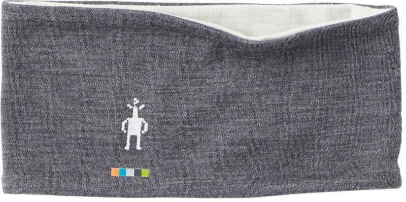 Thermal Merino 250 Reversible Headband - Medium Gray Heather / Ash Heather 1