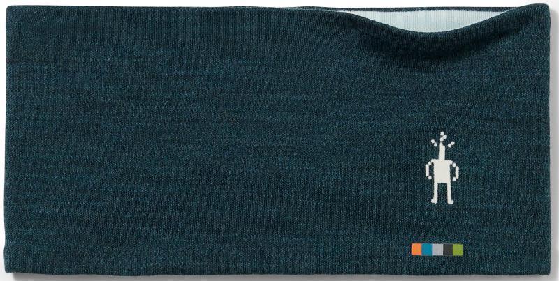 Thermal Merino 250 Reversible Headband - Twilight Blue Heather 1