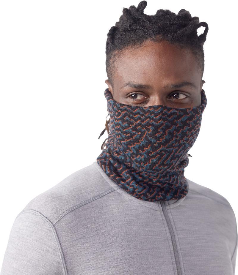 Thermal Merino 250 Reversible Neck Gaiter - Black Retro Line 4