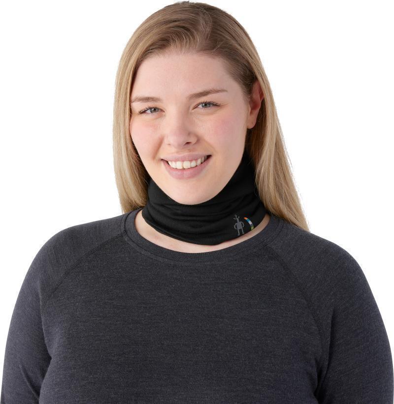 Thermal Merino 250 Reversible Neck Gaiter - Black / Black 3