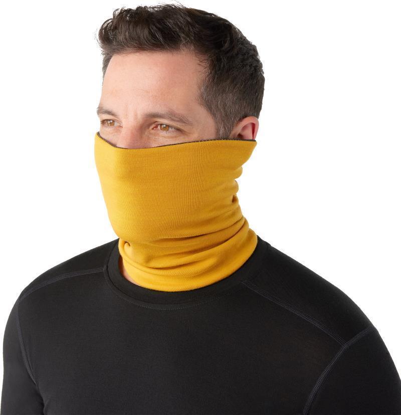 Thermal Merino 250 Reversible Neck Gaiter - Charcoal Mountain Scape 3