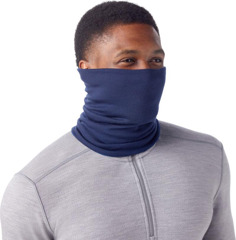 Thermal Merino 250 Reversible Neck Gaiter - Deep Navy Color Shift 3