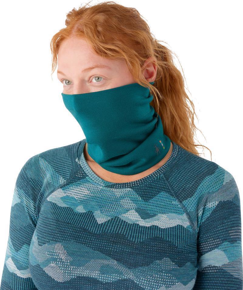 Thermal Merino 250 Reversible Neck Gaiter - Emerald Green 2