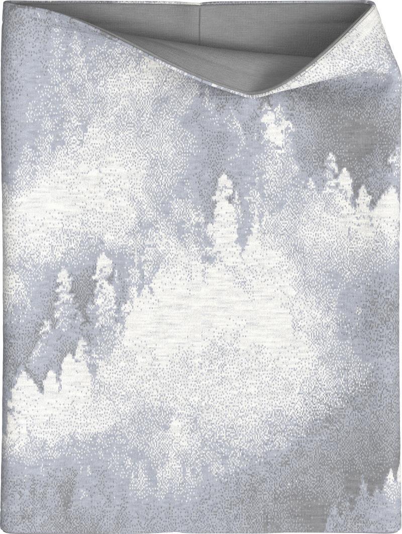 Thermal Merino 250 Reversible Neck Gaiter - Light Gray Foggy Pines 3