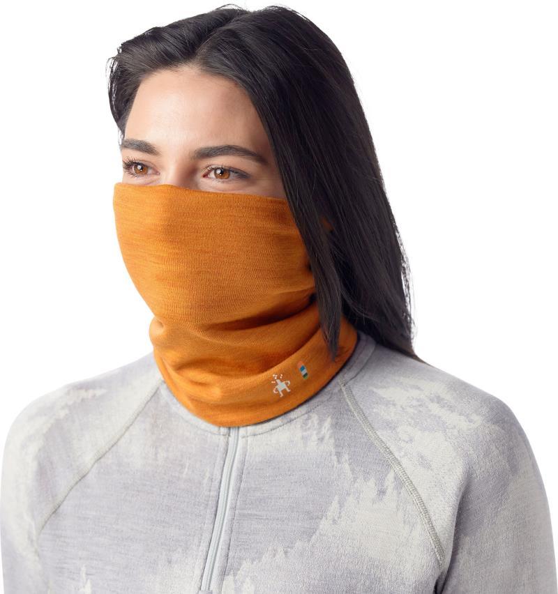 Thermal Merino 250 Reversible Neck Gaiter - Marmalade / Currant 2