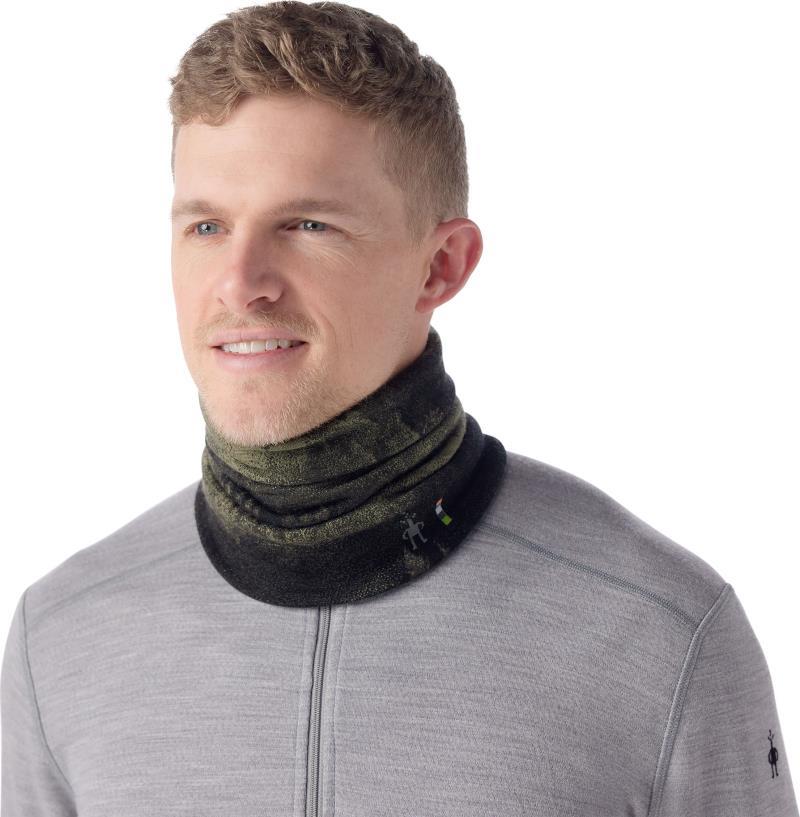 Thermal Merino 250 Reversible Neck Gaiter - North Woods Foggy Pines 1