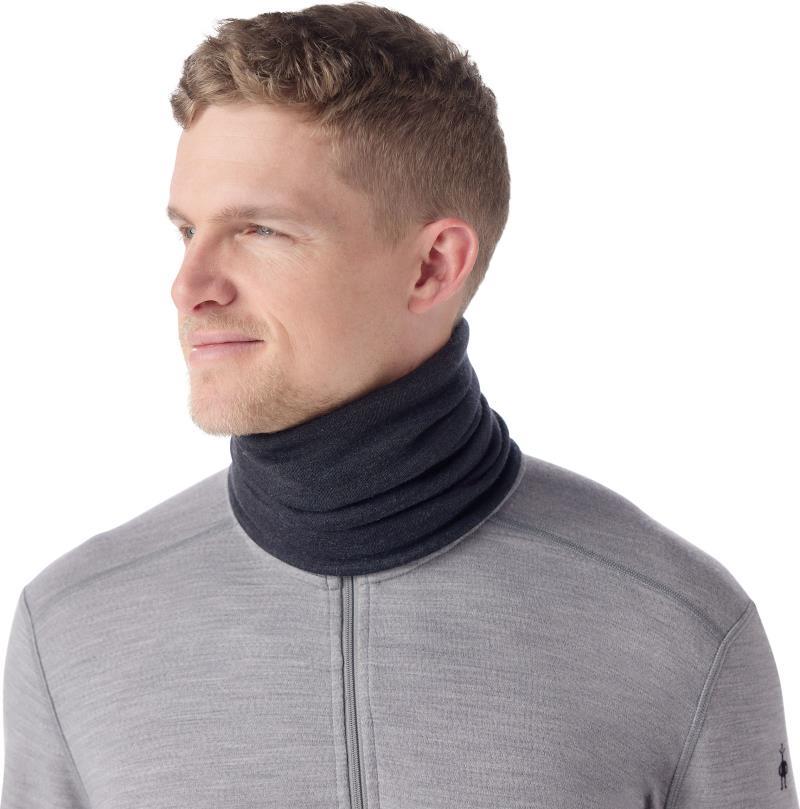Thermal Merino 250 Reversible Neck Gaiter - North Woods Foggy Pines 2