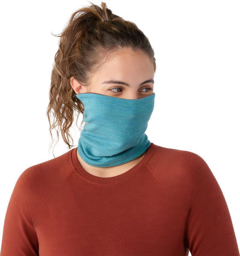Thermal Merino 250 Reversible Neck Gaiter - Pecan Brown Dot 3