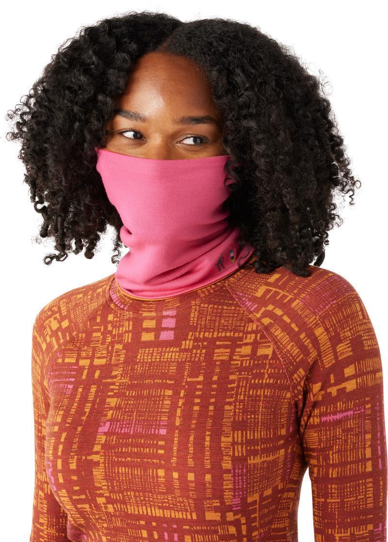 Thermal Merino 250 Reversible Neck Gaiter - Power Pink 2