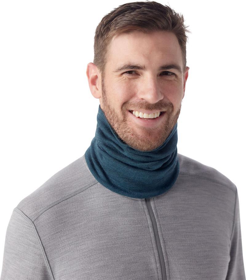 Thermal Merino 250 Reversible Neck Gaiter - Twilight Blue Heather 1