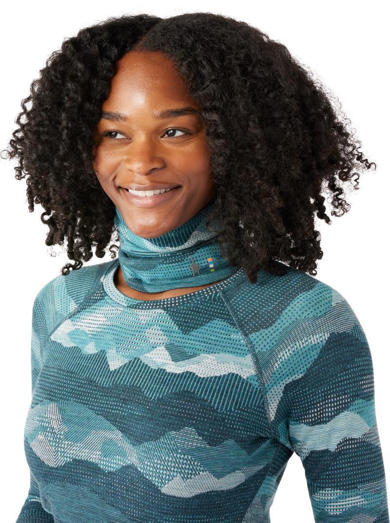 Thermal Merino 250 Reversible Neck Gaiter - Twilight Blue Mountain Scape 2