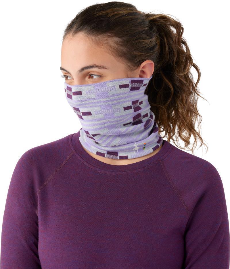 Thermal Merino 250 Reversible Neck Gaiter - Violet Flirt With Me 2
