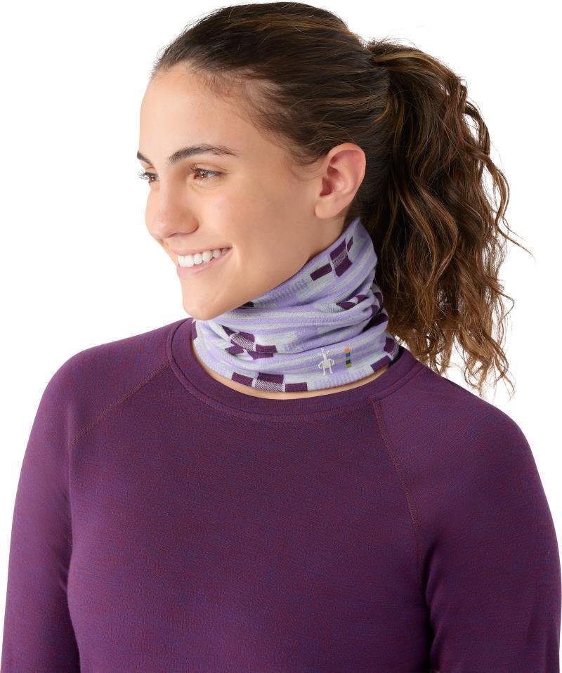 Thermal Merino 250 Reversible Neck Gaiter - Violet Flirt With Me 3