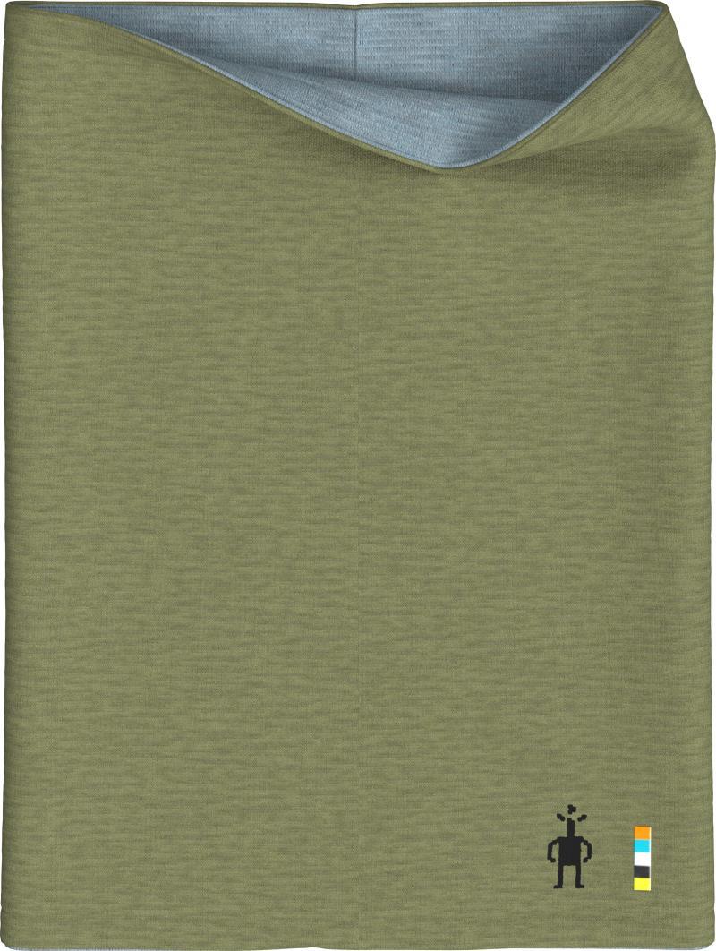 Thermal Merino 250 Reversible Neck Gaiter - Winter Moss / Pewter Blue 3