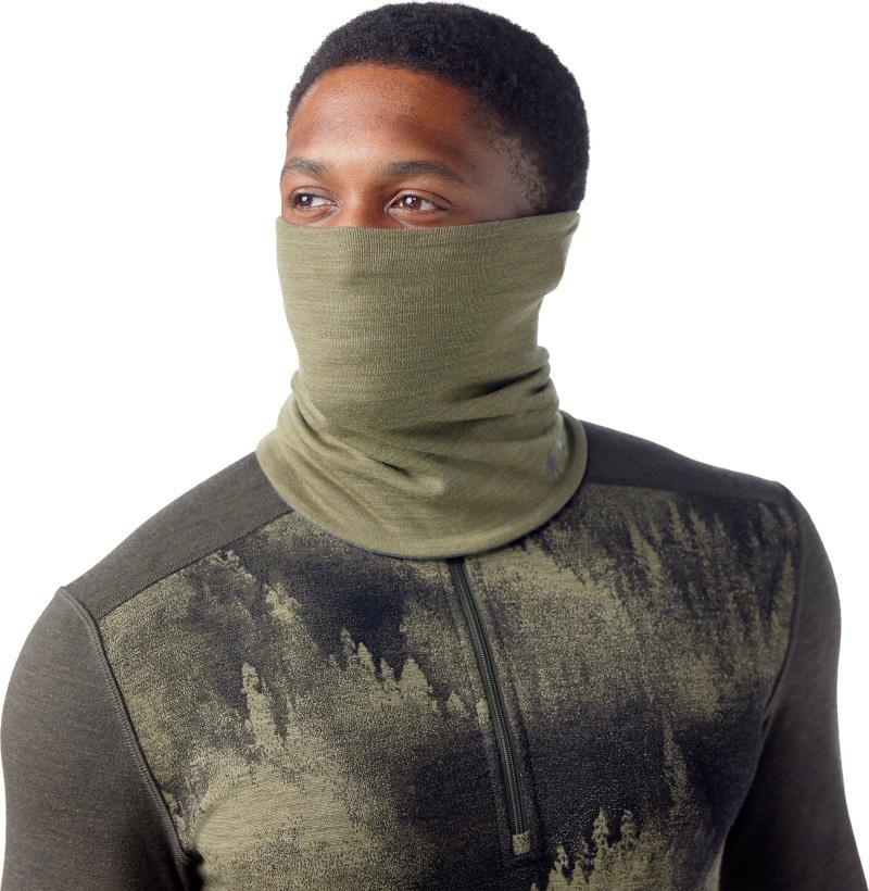 Thermal Merino 250 Reversible Neck Gaiter - Winter Moss / Pewter Blue 4
