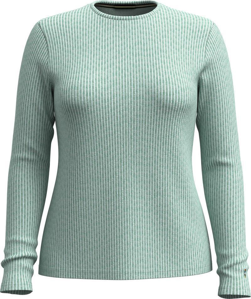 Thermal Merino 250 Rib Crew - Womens - Arctic Green Heather 1