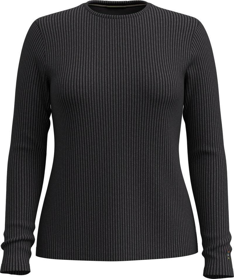 Thermal Merino 250 Rib Crew - Womens - Charcoal Heather 1