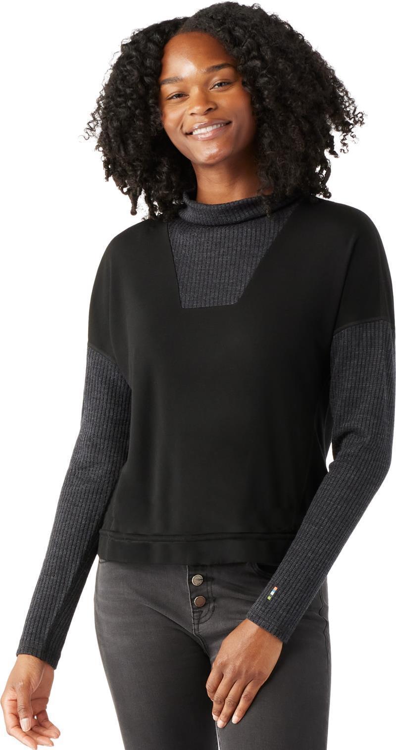 Thermal Merino 250 Rib Top - Womens - Black 2