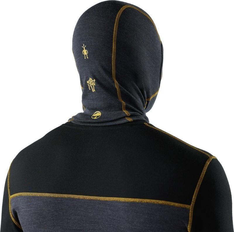 Thermal Merino Balaclava - charcoal / honey gold 1