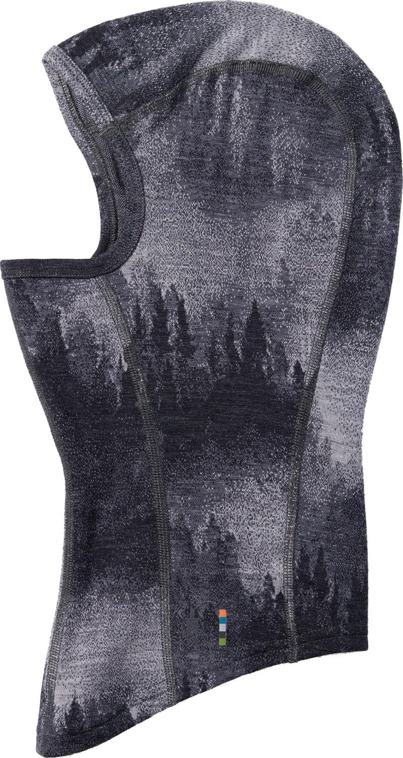 Thermal Merino Balaclava - charcoal foggy pines 1
