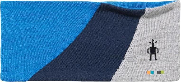 Thermal Merino Colorblock Headband - Laguna Blue Heather 1