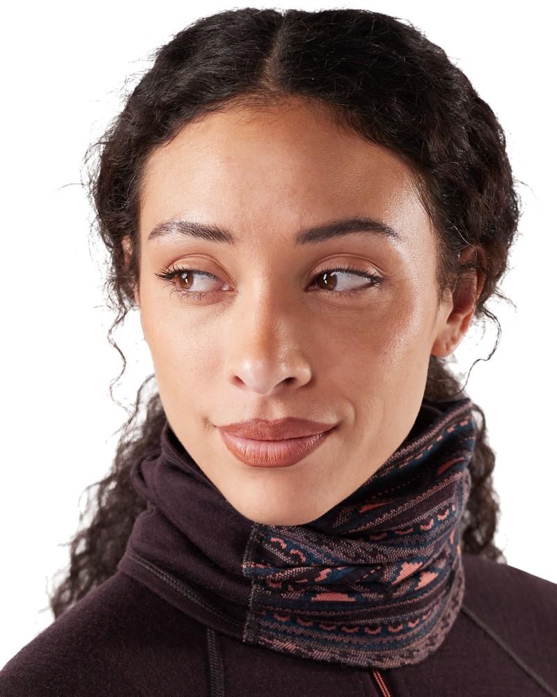 Thermal Merino Colorblock Neck Gaiter - coral reef summit soul 1