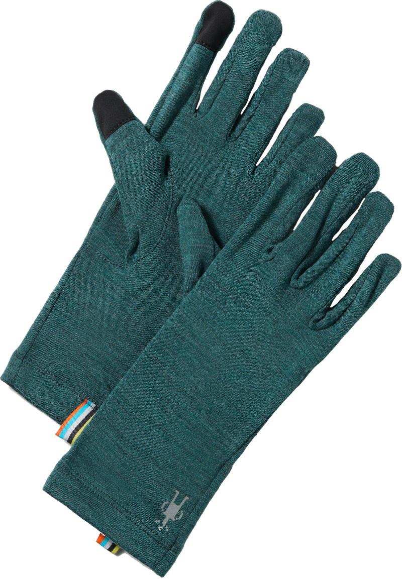 Thermal Merino Gloves - dark teal heather 1