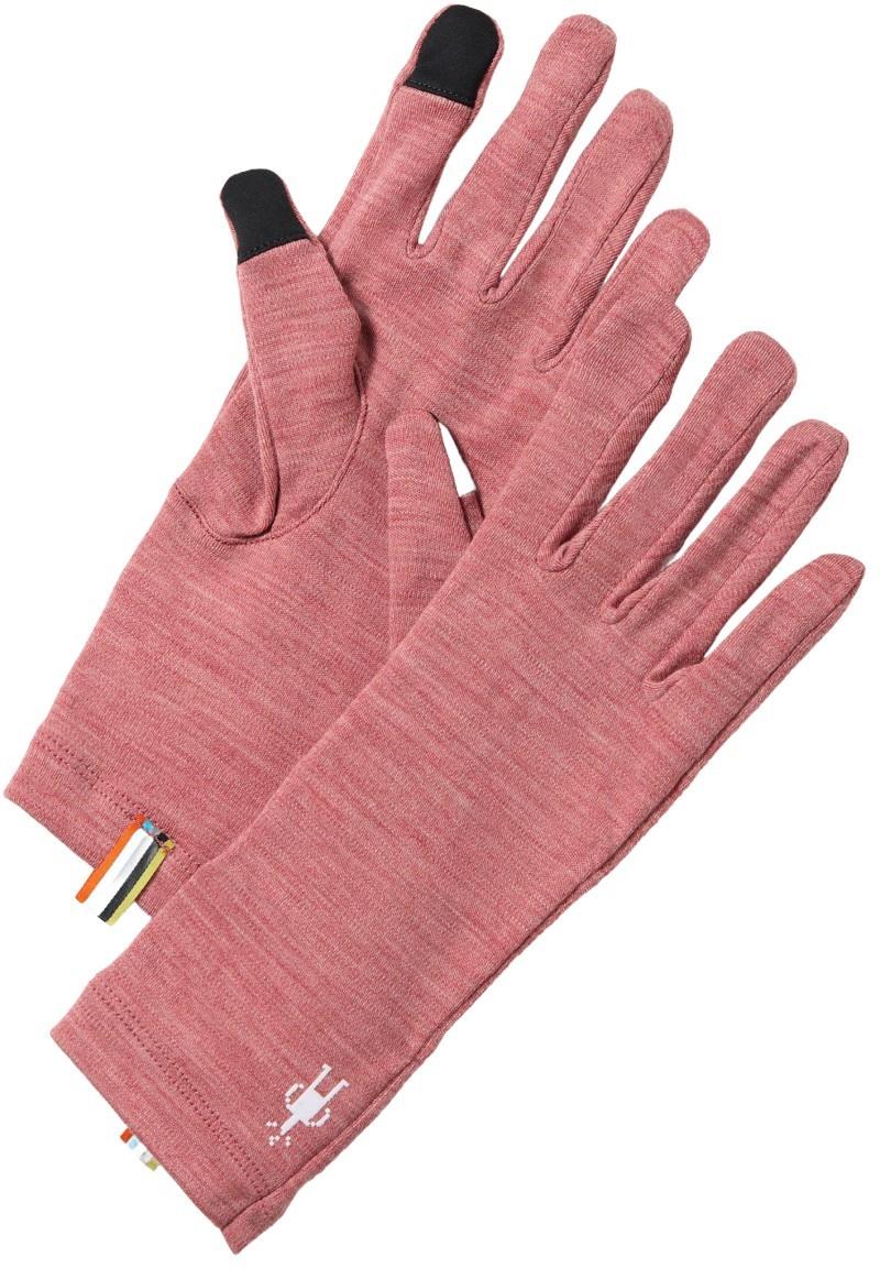 Thermal Merino Gloves - rosewood heather 1