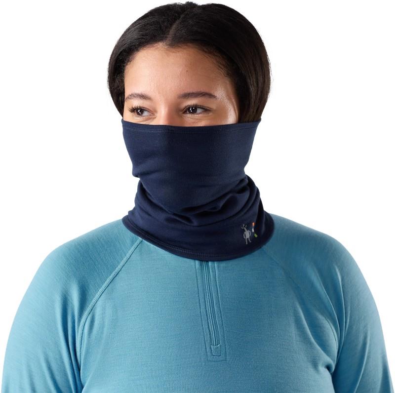 Thermal Merino Long Neck Gaiter - deep navy 1