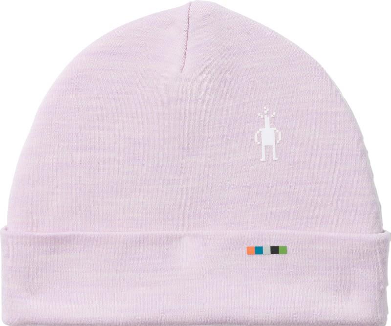 Thermal Merino Reversible Cuffed Beanie - Kids - lavender sky heather 1