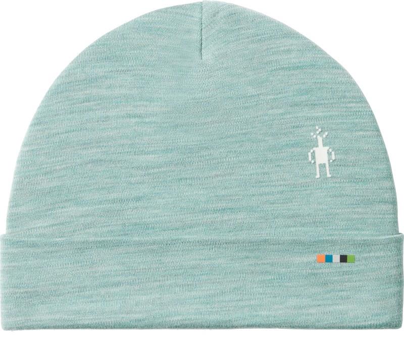 Thermal Merino Reversible Cuffed Beanie - arctic green 1