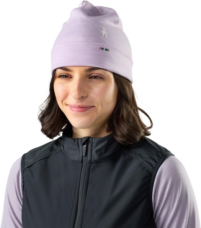 Thermal Merino Reversible Cuffed Beanie - lavender sky heather 1