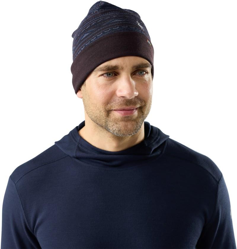Thermal Merino Reversible Cuffed Beanie - nightfall summit soul 1