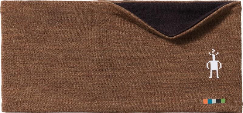 Thermal Merino Reversible Headband - mocha heather 1