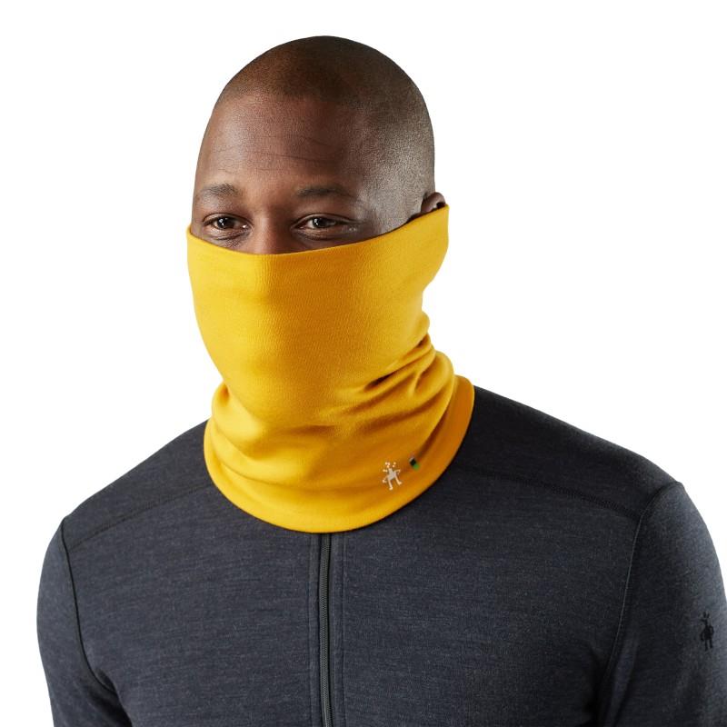 Thermal Merino Reversible Neck Gaiter - autumn sun 1