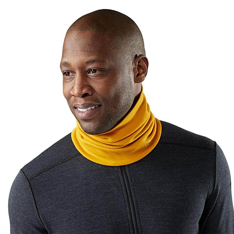Thermal Merino Reversible Neck Gaiter - autumn sun 1